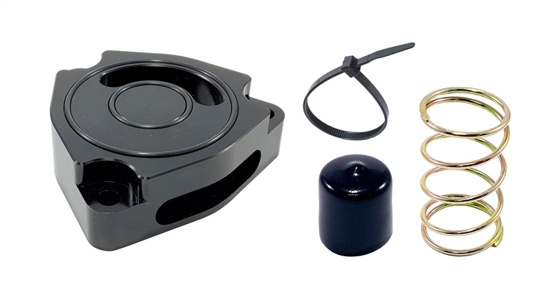 Hyundai Veloster Blow Off Valve Sound Plate - Torque Solution - Black - `11-`27